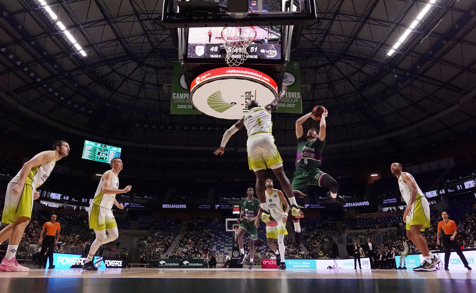 Las fotos del Unicaja-Urbas Fuenlabrada