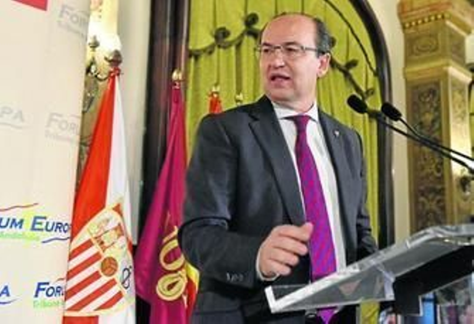 José Castro, durante su ponencia en el Fórum Europa, en el Alfonso XIII.
