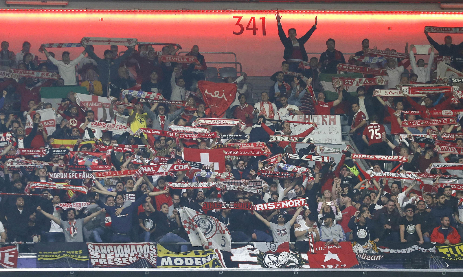 El Bayern Múnich-Sevilla FC, en imágenes