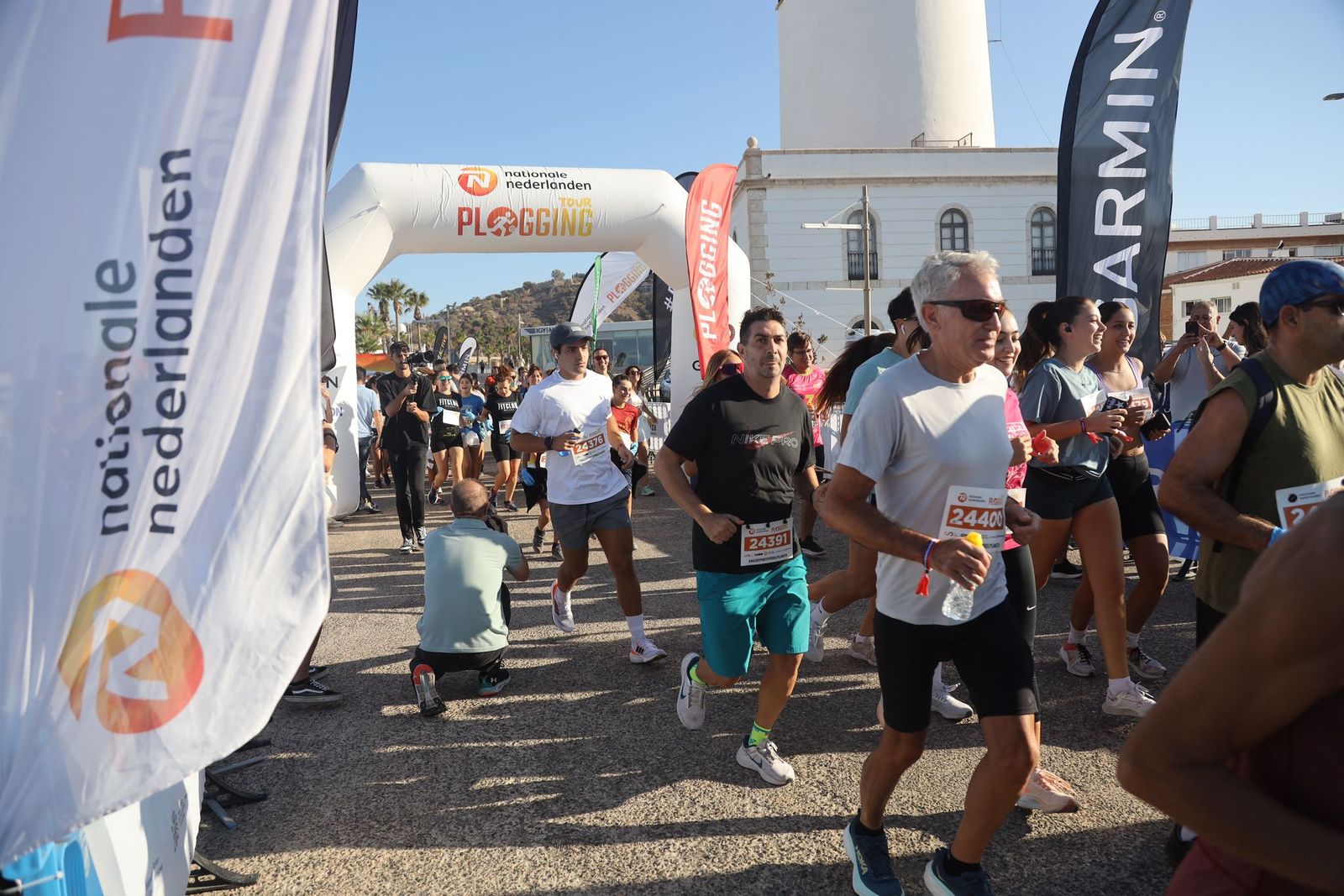 El Nationale-Nederlanden Plogging Tour de Málaga, en fotos