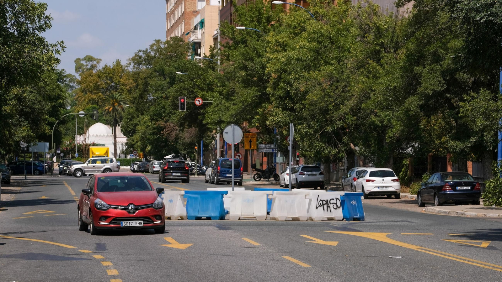 Estos son los cortes de tráfico por las obras de la avenida de las Razas