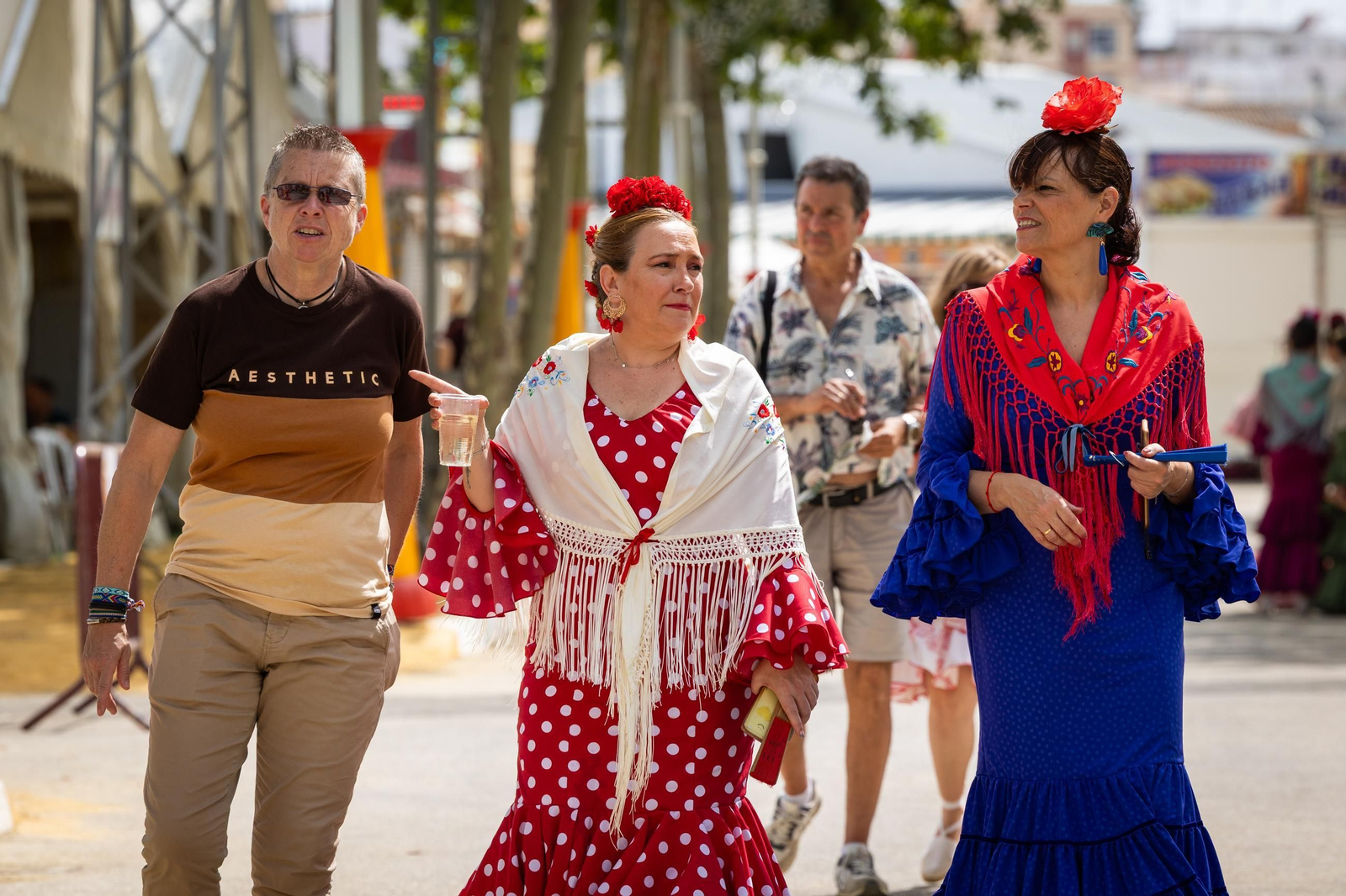 Búscate en las imágenes del sábado de la Feria de Puerto Real 2025