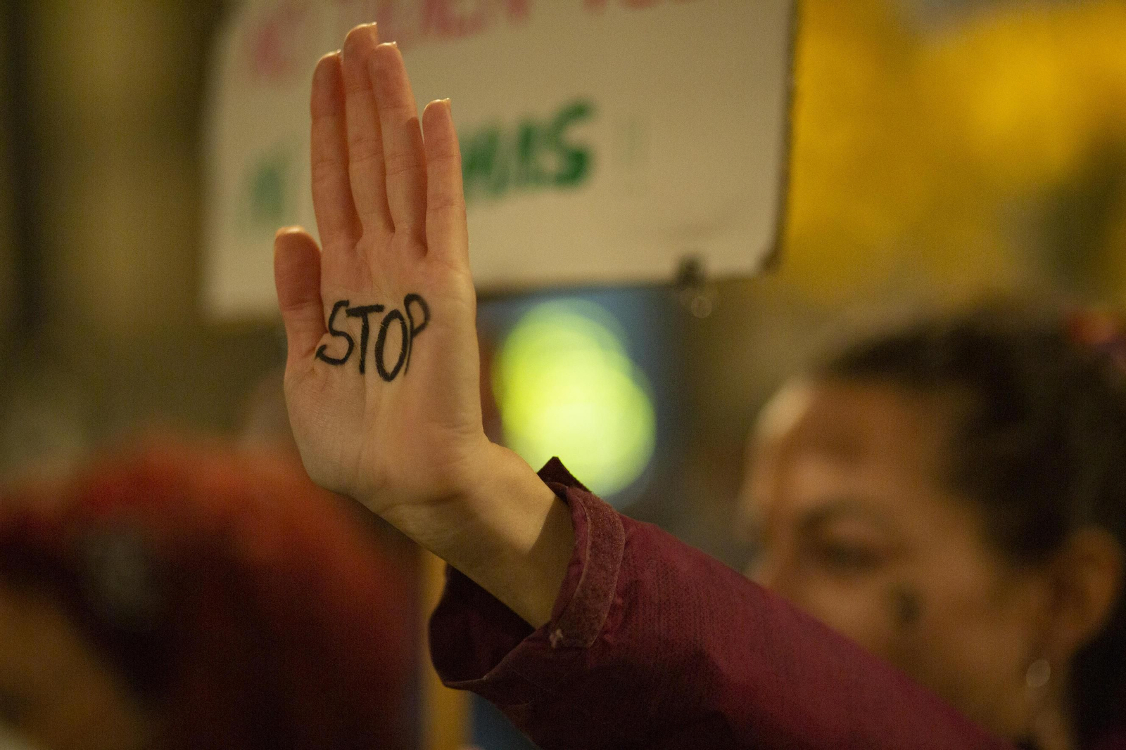 La manifestación del 25-N en Granada en imágenes