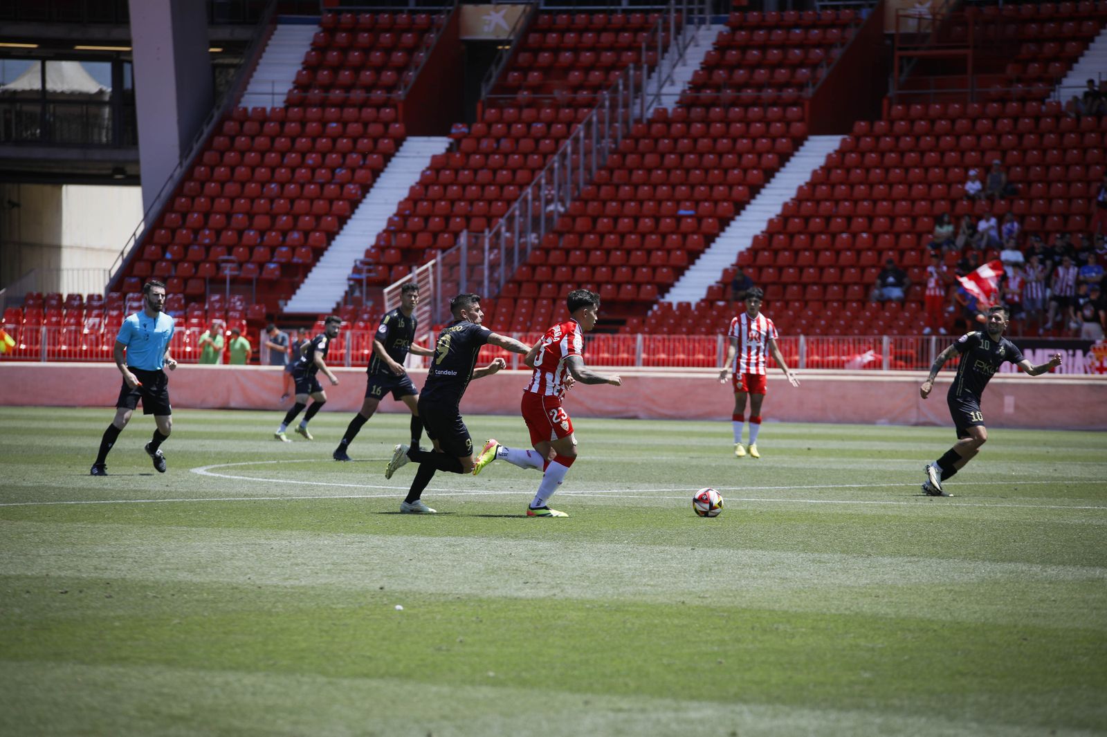 Imágenes del partido entre el Almería B y el Real Jaén