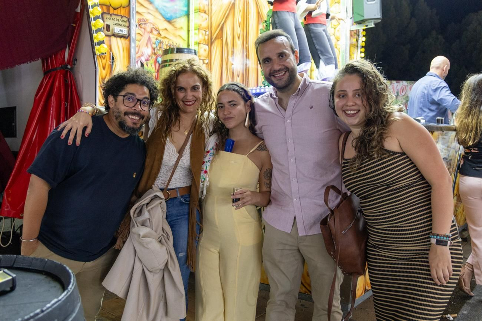 Los jiennenses disfrutan una noche más de la Feria de San Lucas