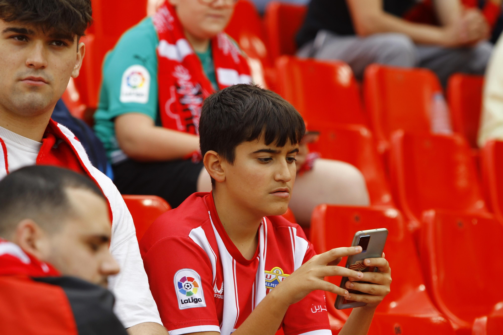 Imágenes del partido U.D. Almería-R.C.D. Mallorca