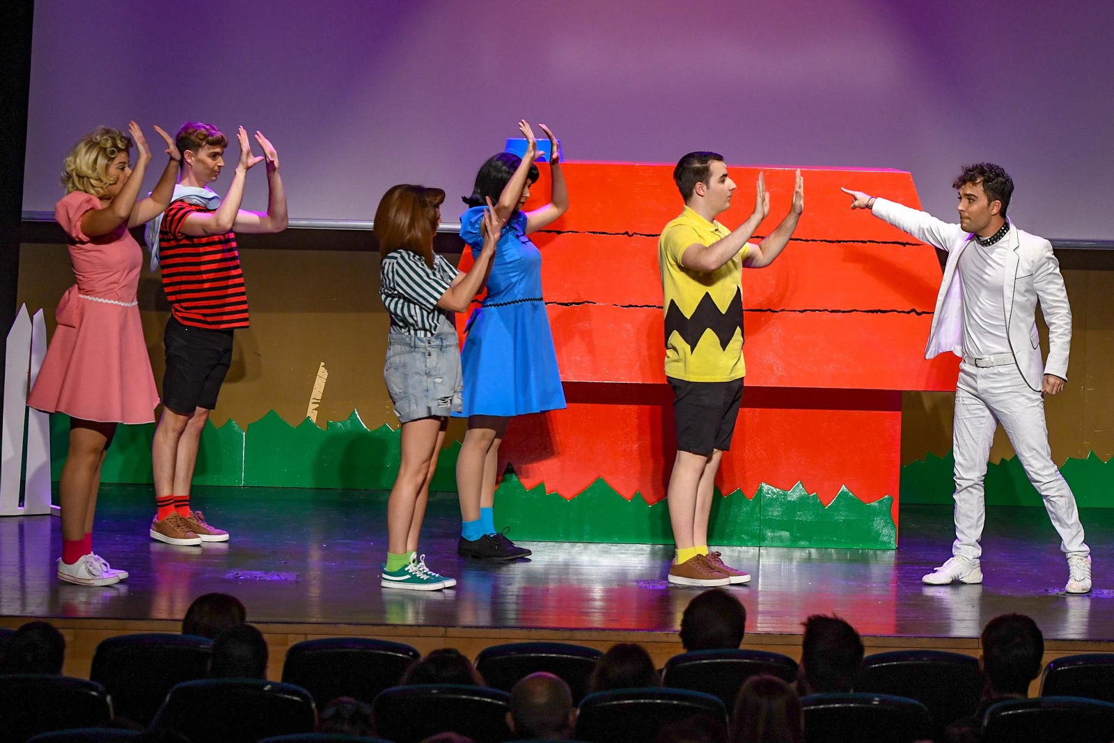 Fotos del estreno de 'Snoopy, el musical' en Granada