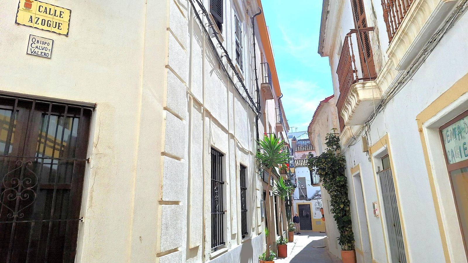 La calle Azogue debe su nombre a haber acogido el mercado callejero hasta finales del siglo XVIII.