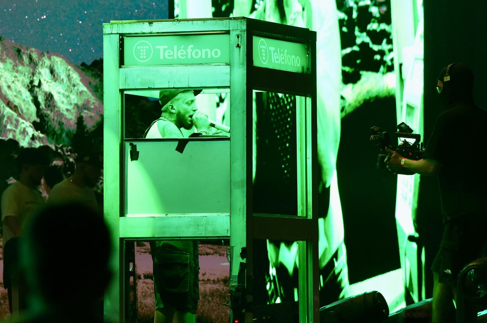 Concierto de JC Reyes en el estadio de la Cartuja de Sevilla