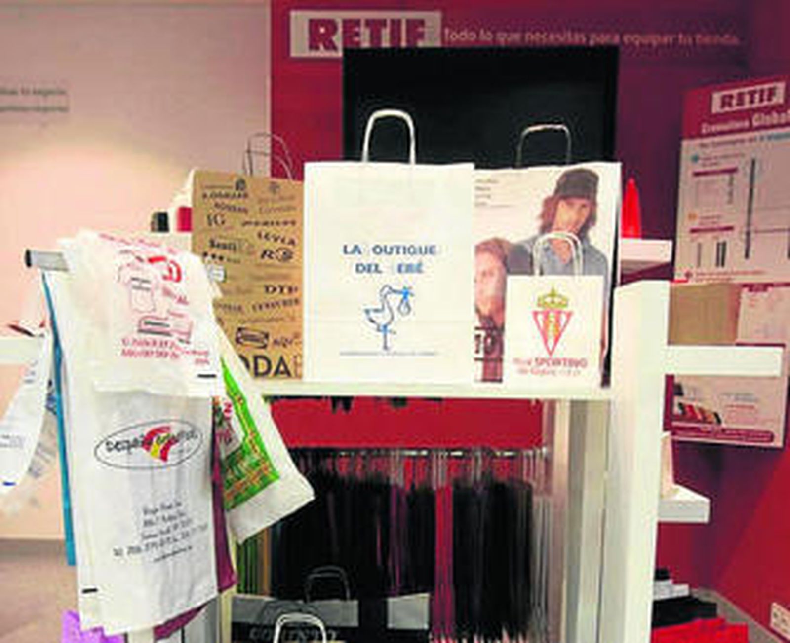 La tienda ofrece la posibilidad de aprender a empaquetar.