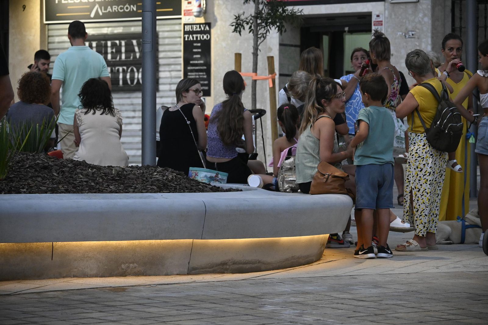 Inauguración de la Plaza de La Merced de Huelva en imágenes