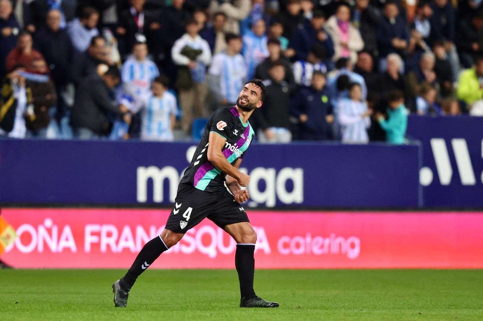 El Málaga CF-Real Zaragoza, en fotos