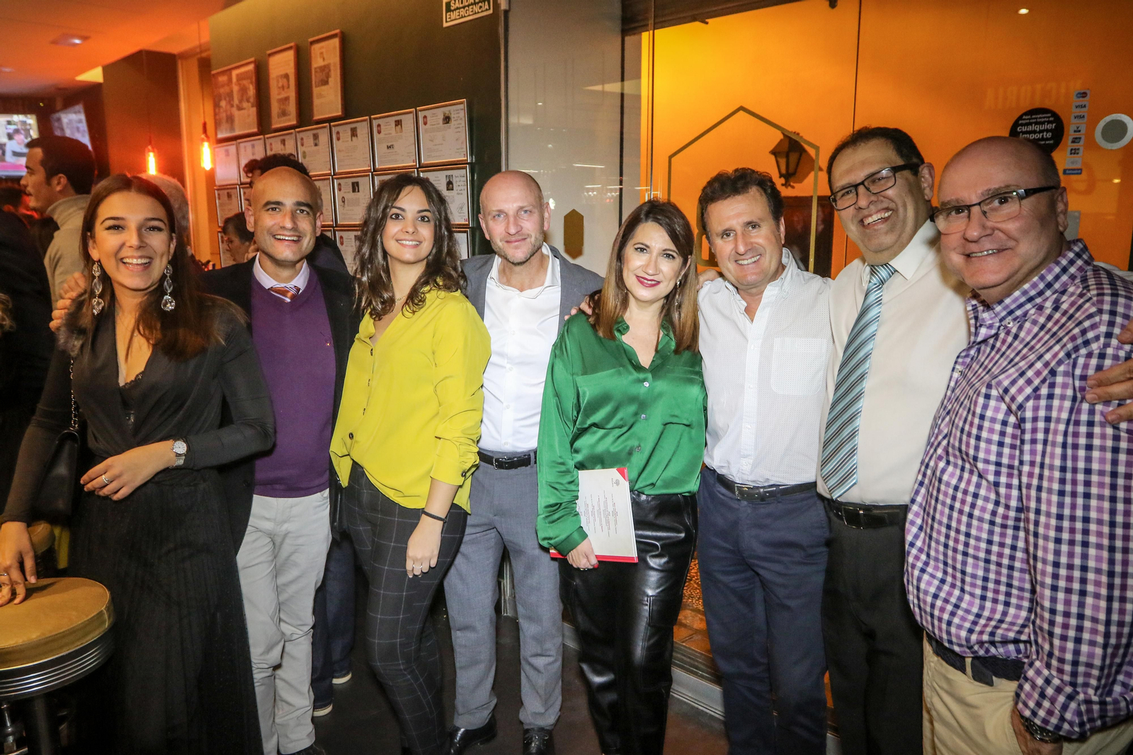 Las fotos de la celebración en el restaurante KGB de los éxitos de 2019