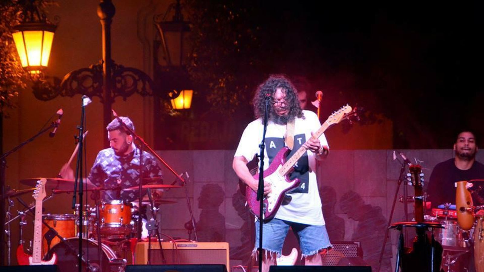 Raimundo Amador, en concierto, en verano de 2016.