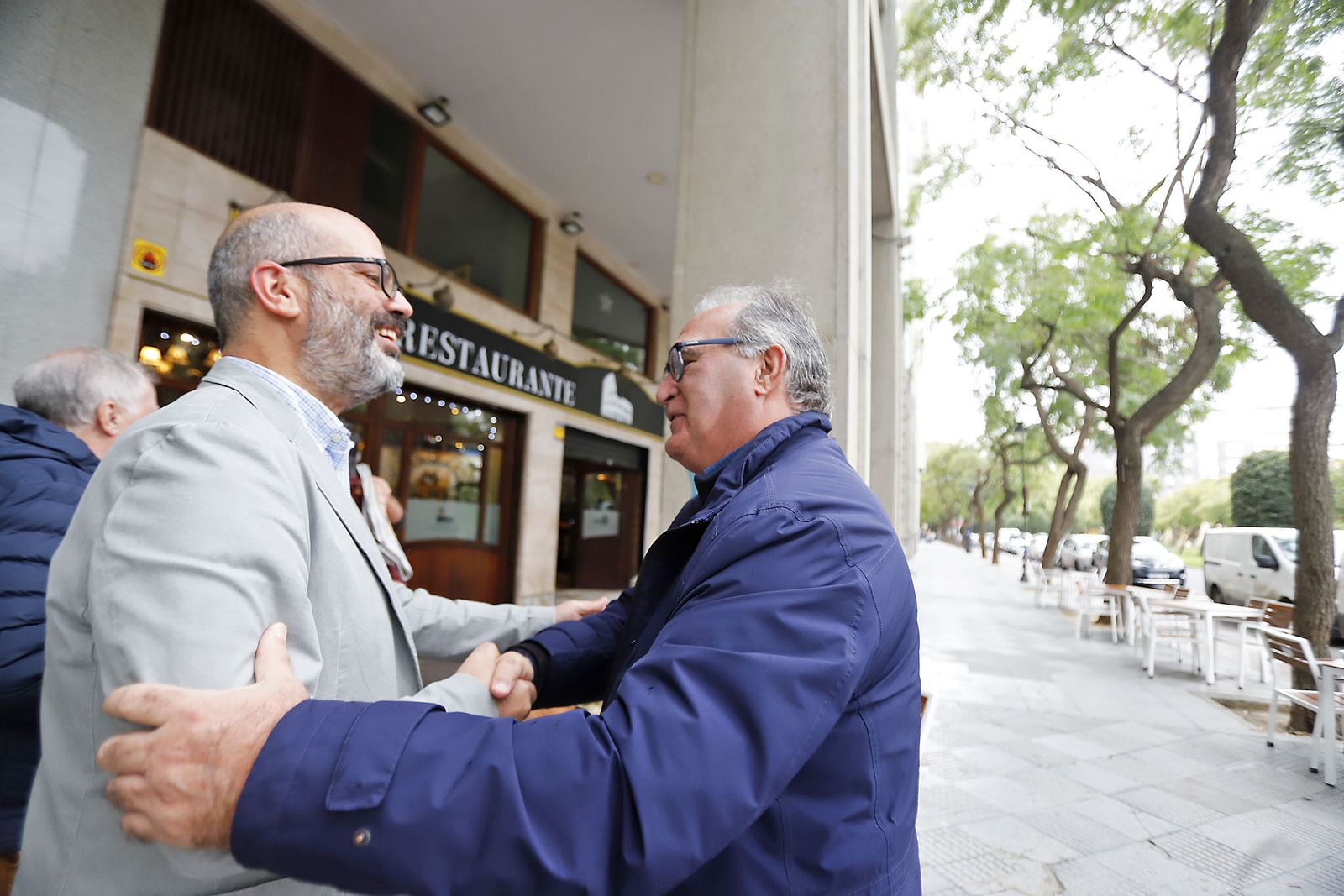 Imágenes de la emotiva visita de Luzardo y Alzugaray a Huelva Información