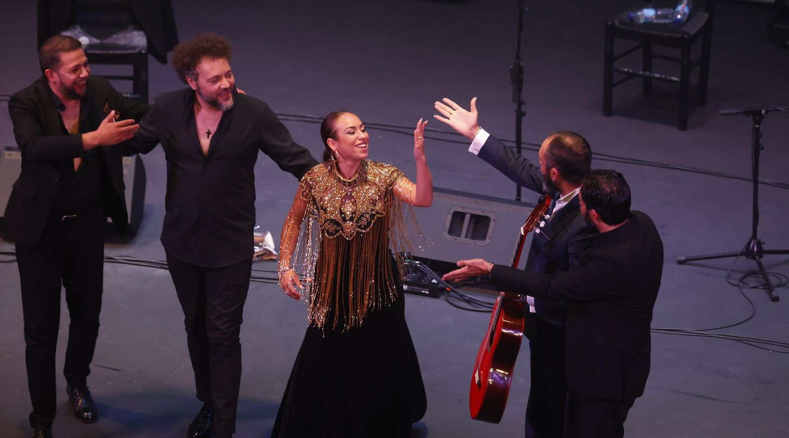 Fotos del concierto de María Terremoto en la Bienal de Canela de San Roque