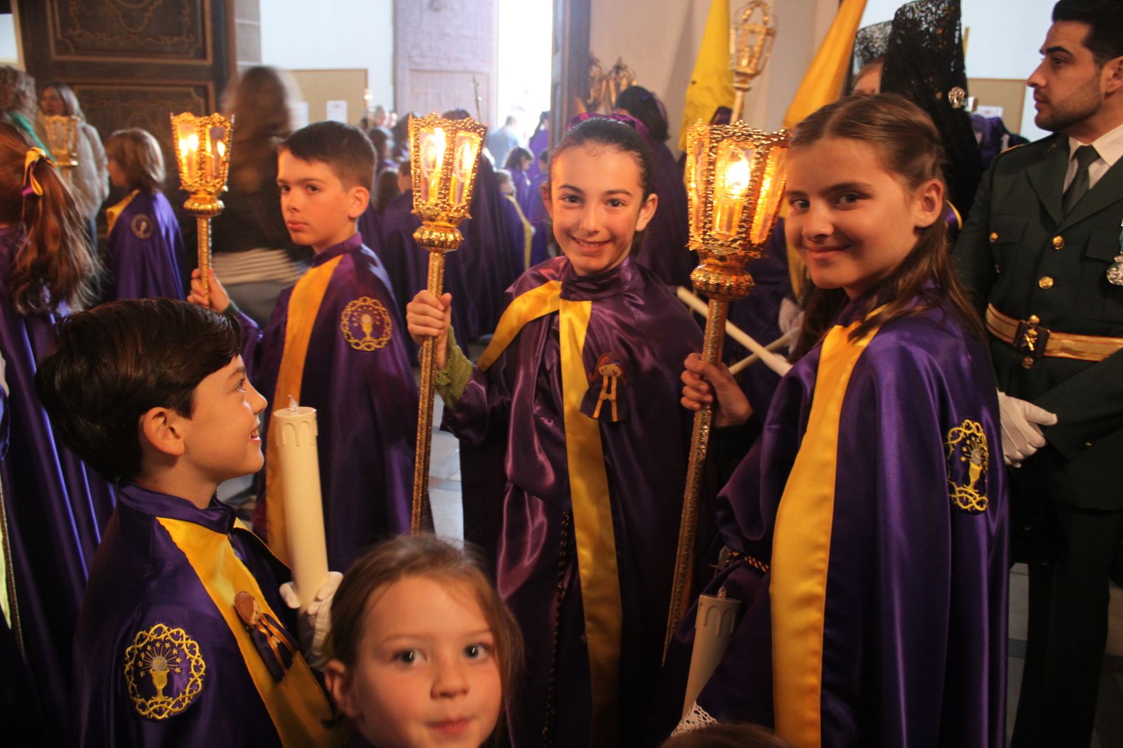 Las imágenes de las procesiones del Jueves Santo en Vélez Rubio