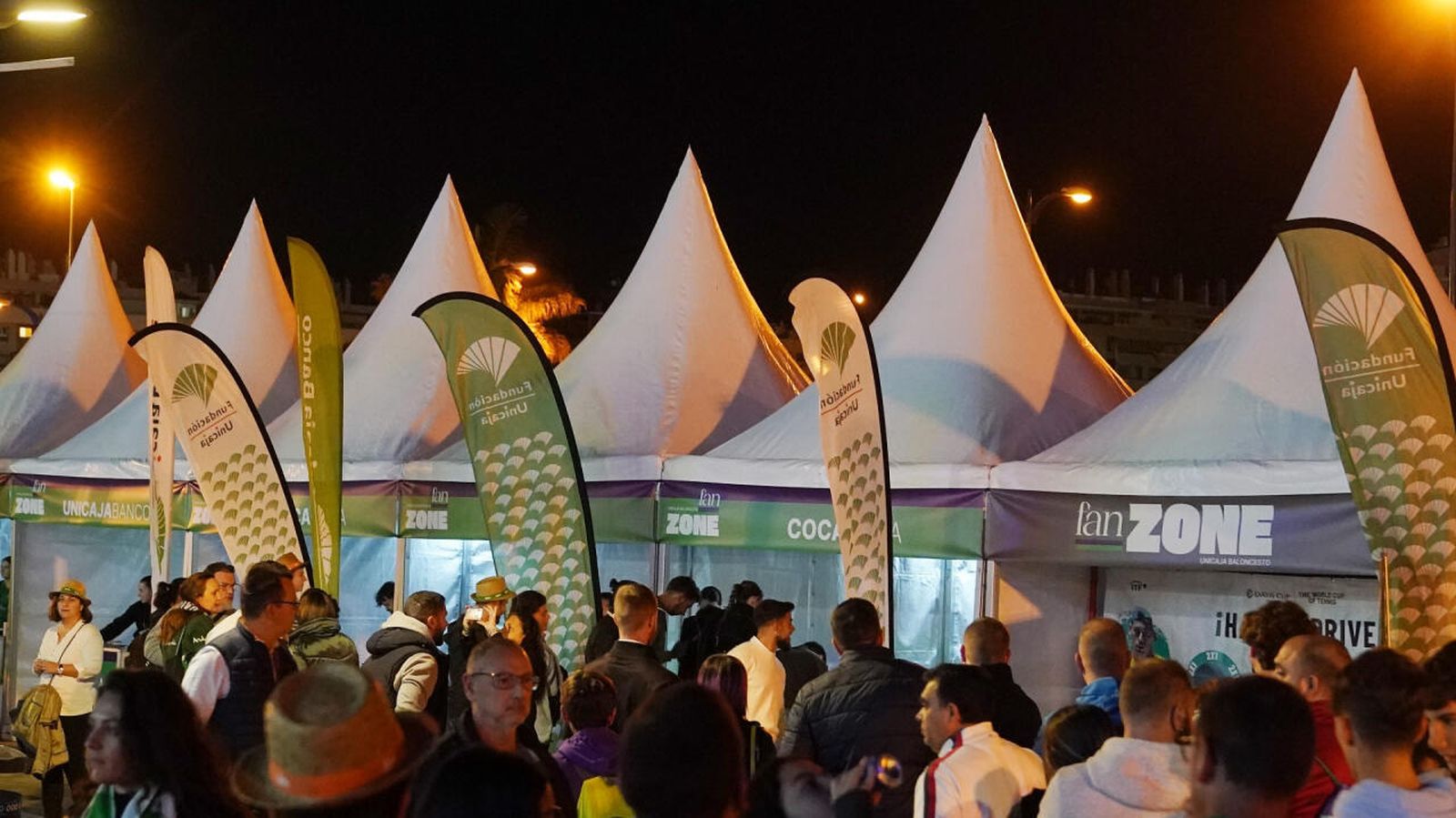 Fan Zone del Unicaja.
