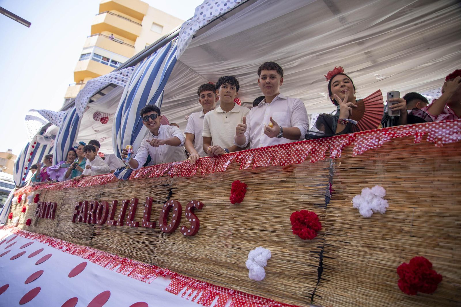Las imágnes de la misa y procesión en honor a San Marcos en El Ejido