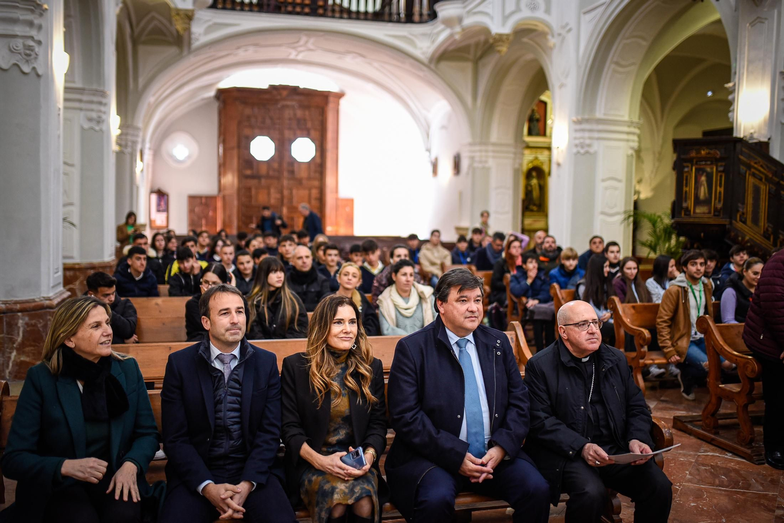 Imágenes de la presentación de la IX Jornada de Puertas Abiertas del Patrimonio Religioso Onubense