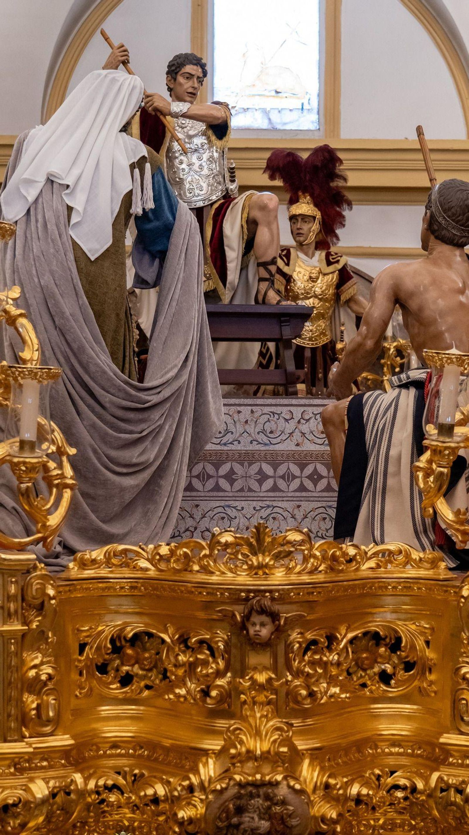 El nuevo suelo que lucirá el misterio de la Coronación El nuevo suelo que lucirá el misterio de la Coronación