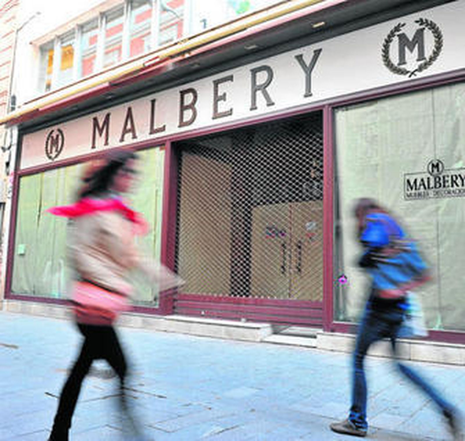 El local de la calle Cerrajería donde ha abierto la firma de muebles Malbery durante dieciséis años.