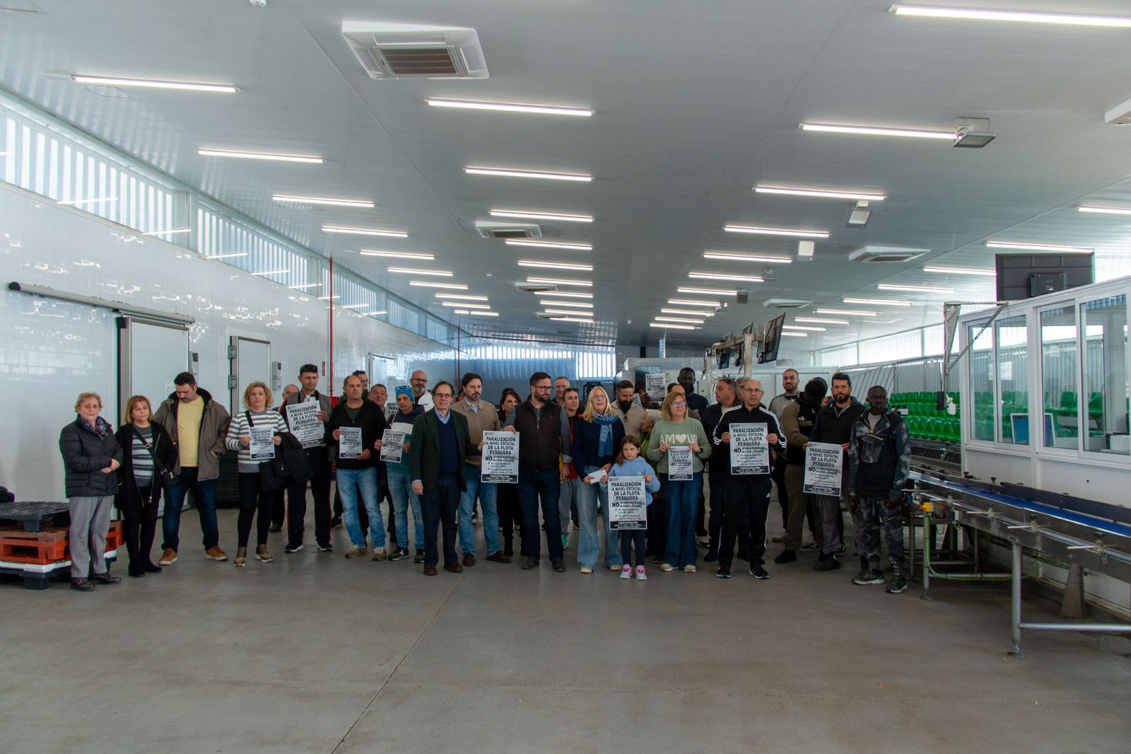 Una concentración este mismo lunes en la dársena granadina