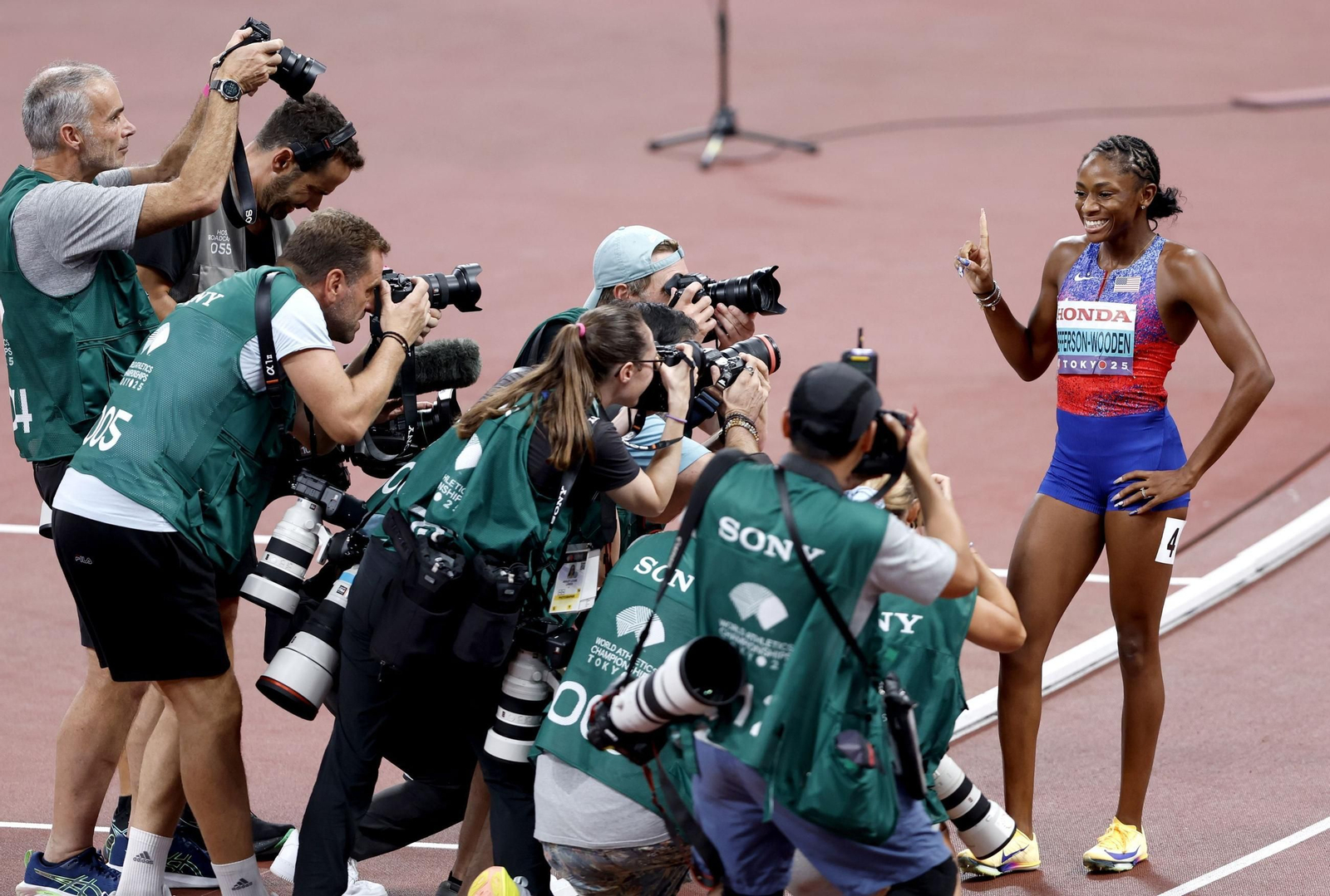 Las mejores imágenes del triunfo de Seville en 100 metros y del resto del Mundial de atletismo