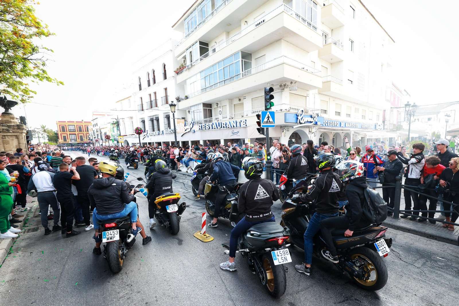 Las imágenes del viernes de Motorada en El Puerto por el Gran Premio de Motociclismo de Jerez 2024