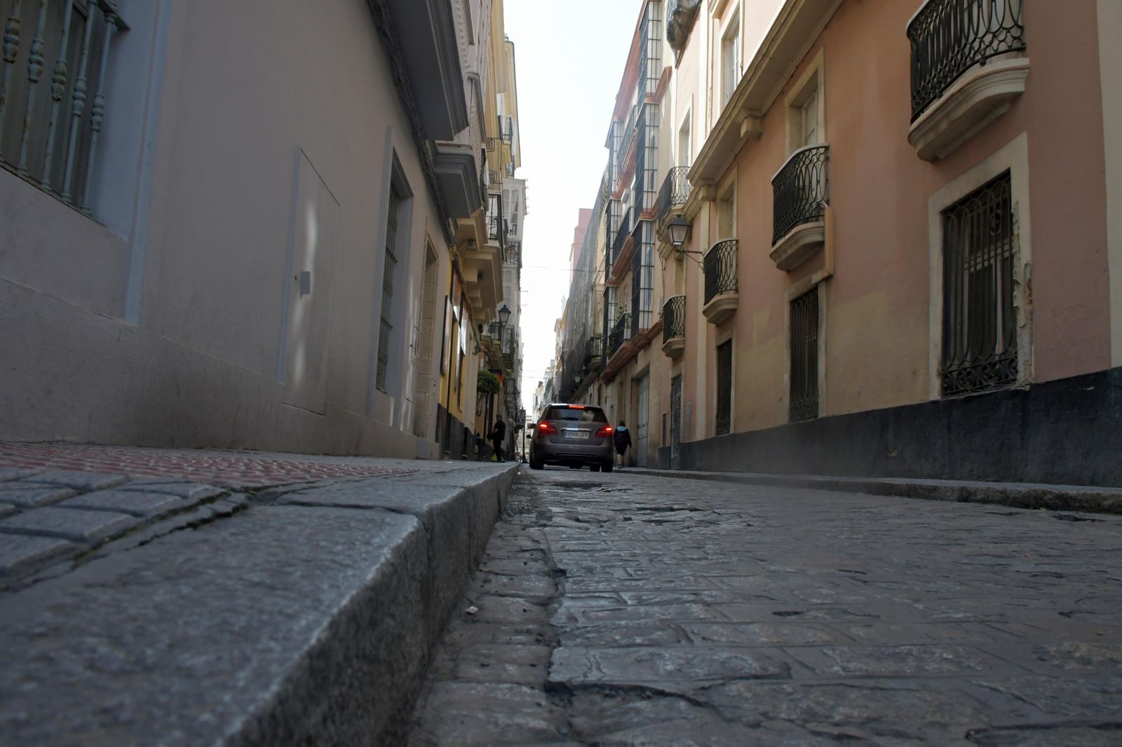 Una imagen de la calle Veedor.