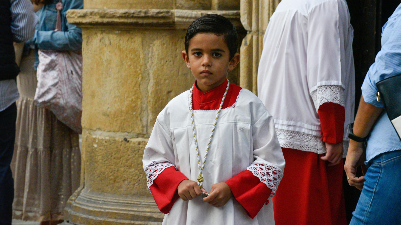 Procesión de La Virgen del Rosario de Europa en Algeciras