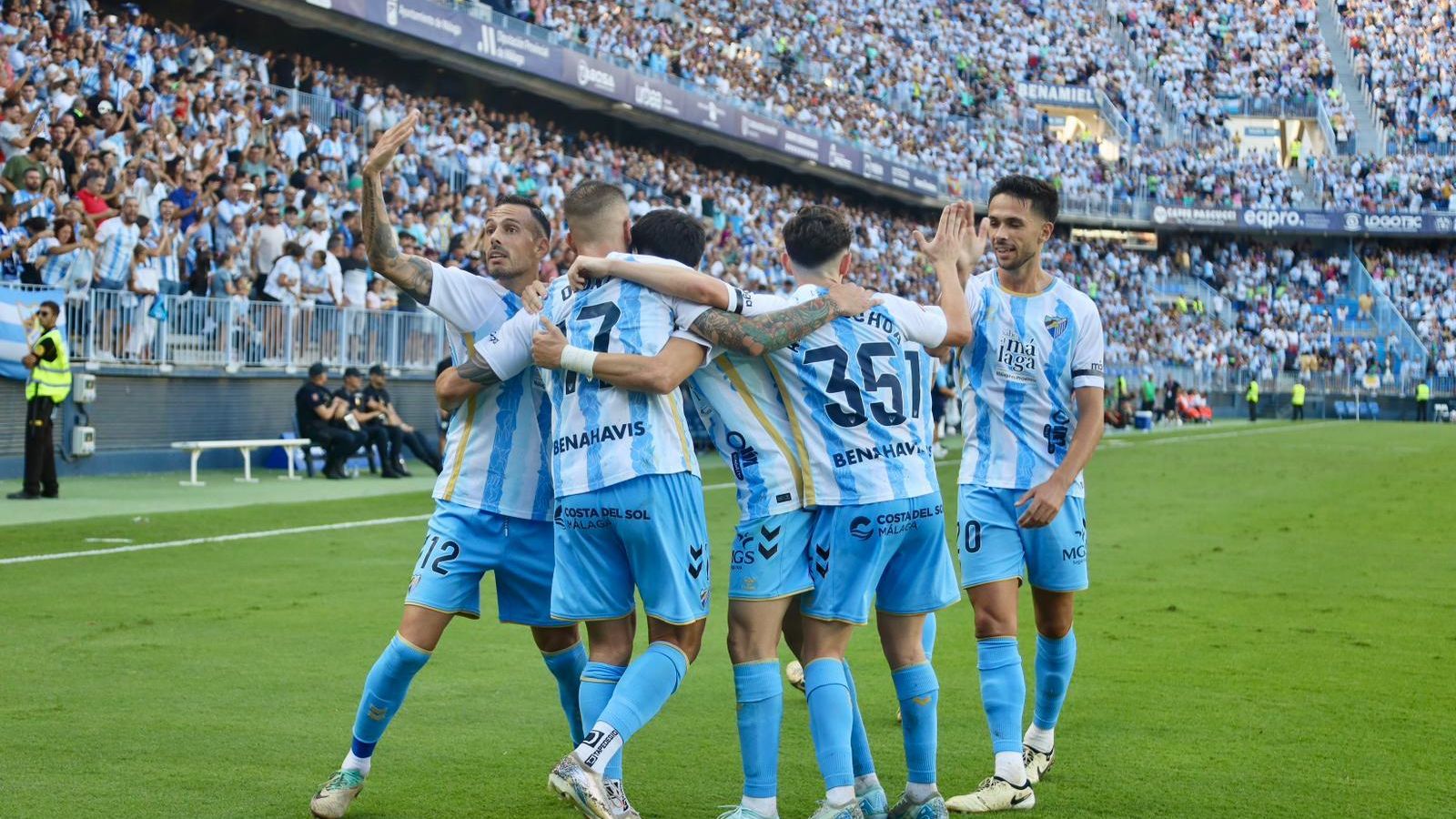 Las fotos del Málaga CF - SD Huesca
