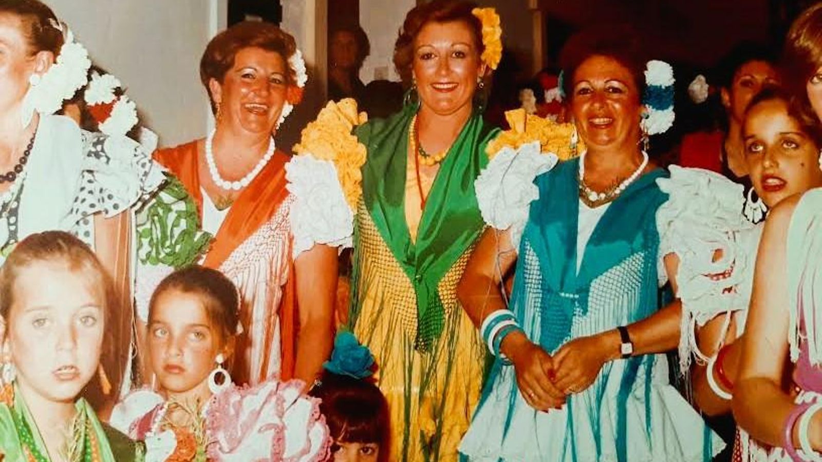 En la Feria de Marbella. En la Feria de Marbella.