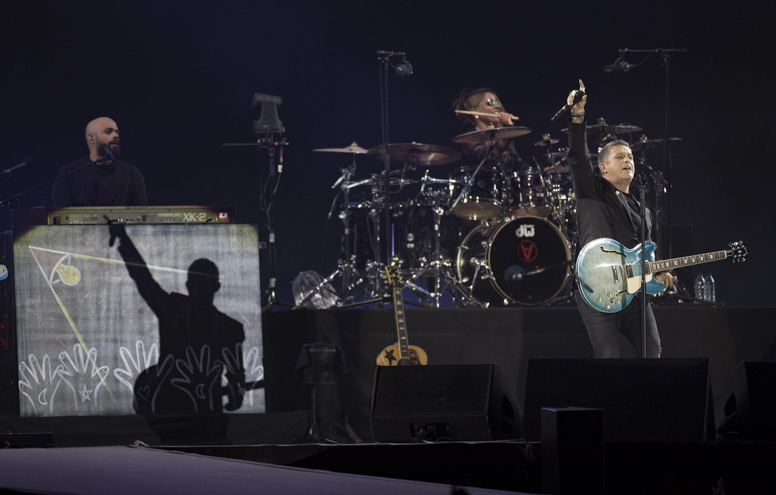 Las imágenes del concierto de Alejandro Sanz