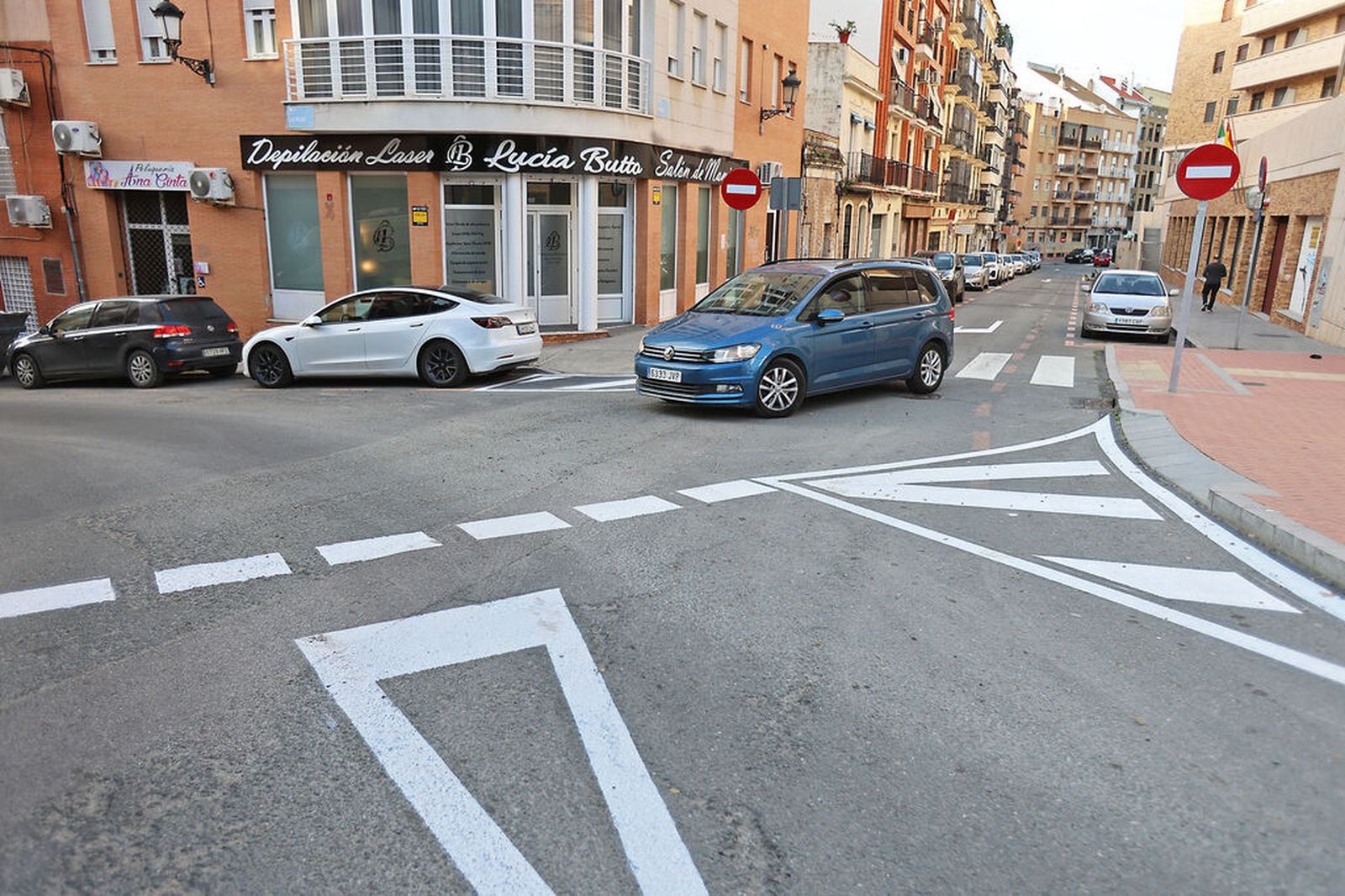 Cambios de sentido en Huelva.