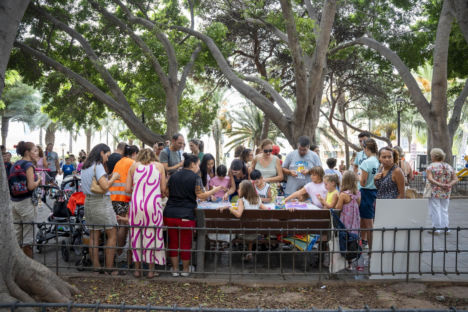 Las mejores fotos de los juegos infantiles en la Feria de Almería