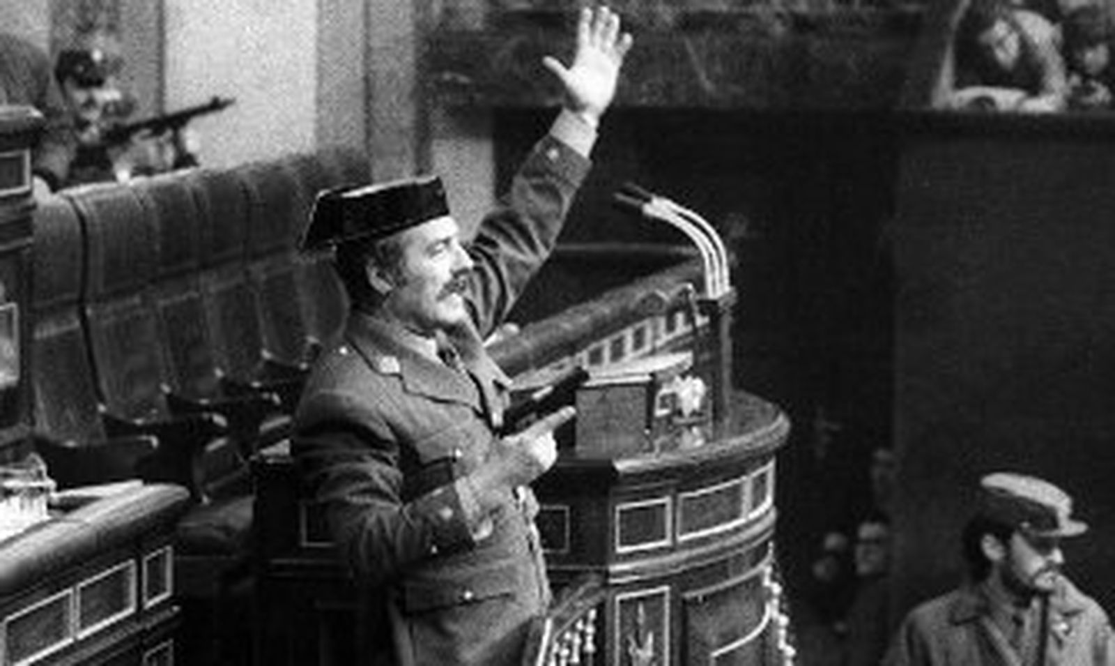 Un tiro de Tejero, pieza de museo