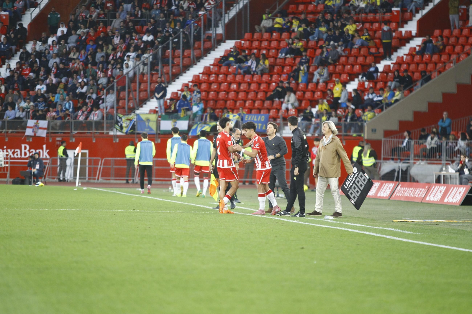 El partido U.D. Almería-Cádiz C.F. en imágenes
