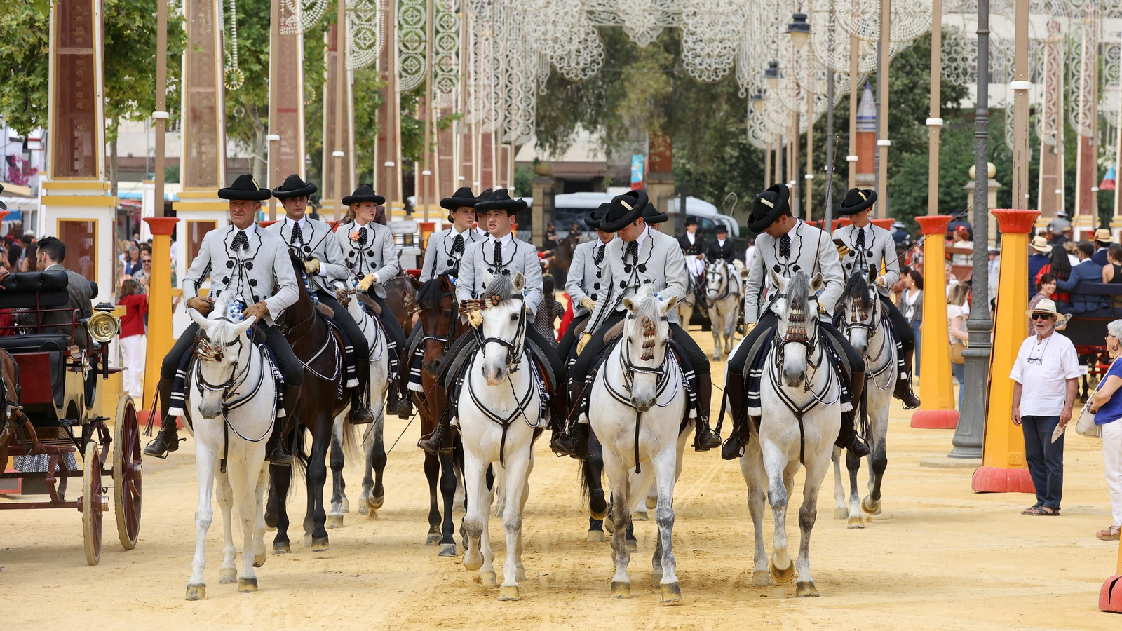 Miércoles de Feria de Jerez, en imágenes