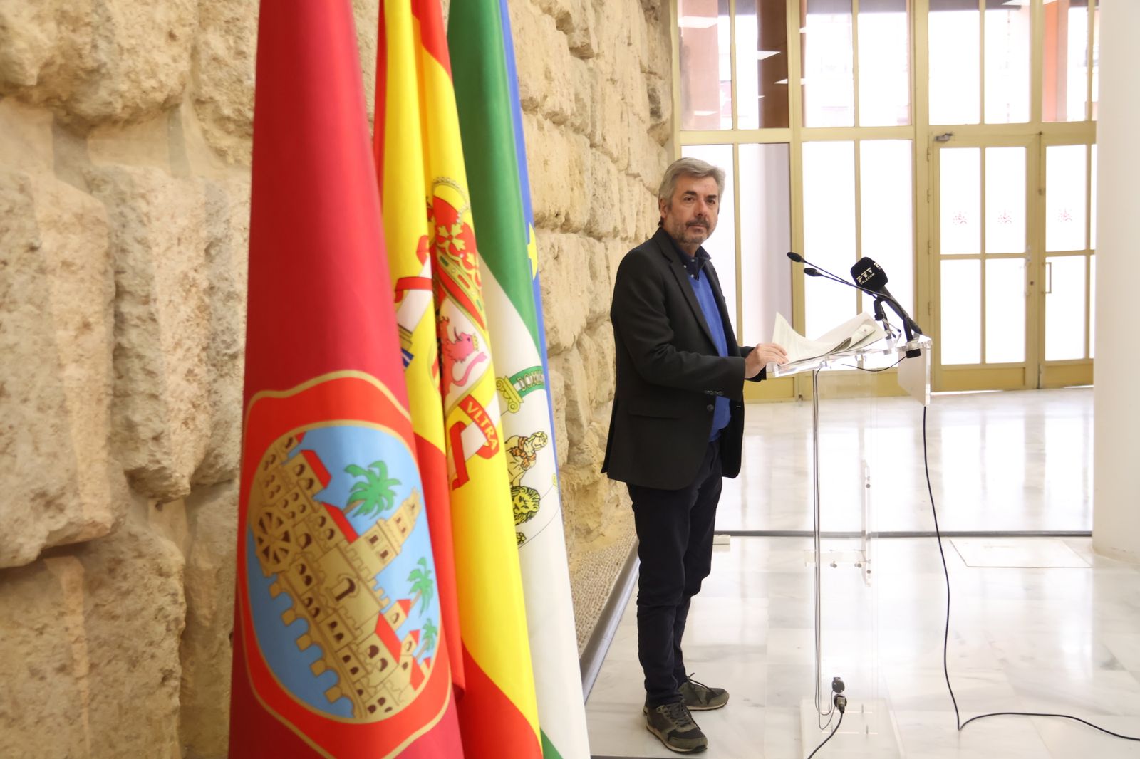 Miguel Ángel Torrico da cuenta de los asuntos de la Junta de Gobierno Local.