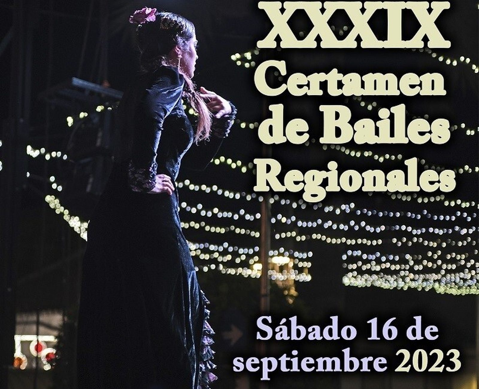 Parte del cartel anunciador del certamen.