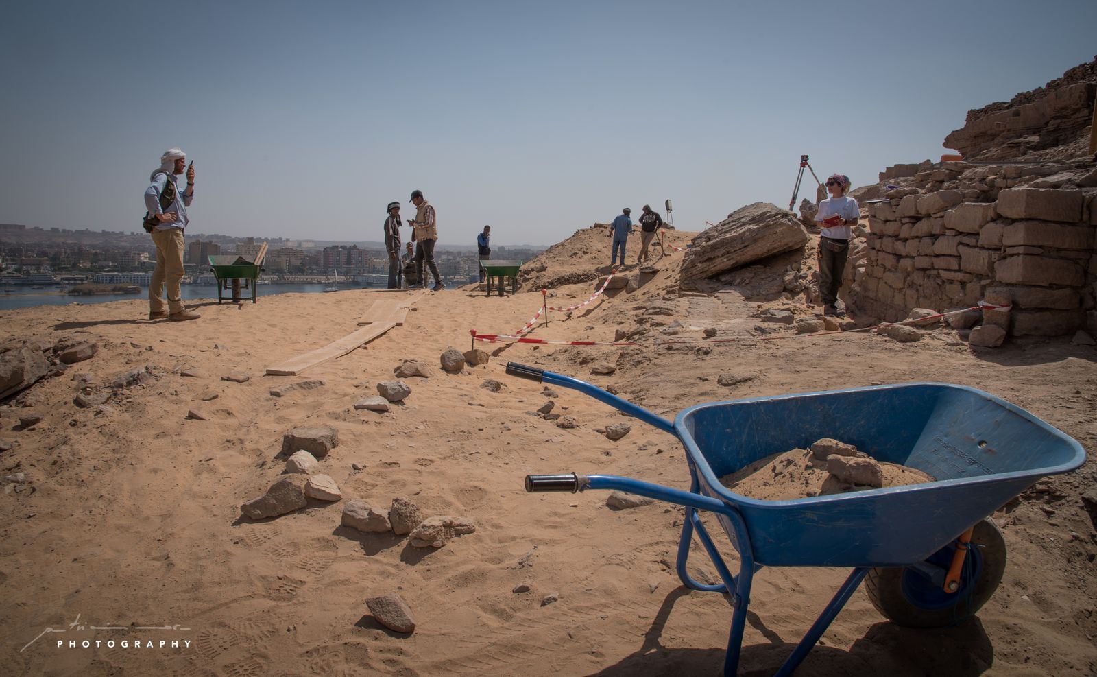 La novena campaña del Proyecto Qubbet El-Hawa, en imágenes
