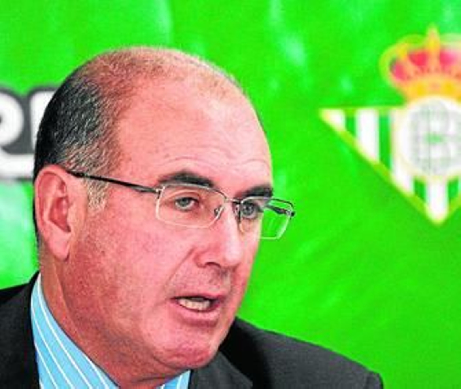 Manuel Castaño, durante una de sus últimas comparecencias.