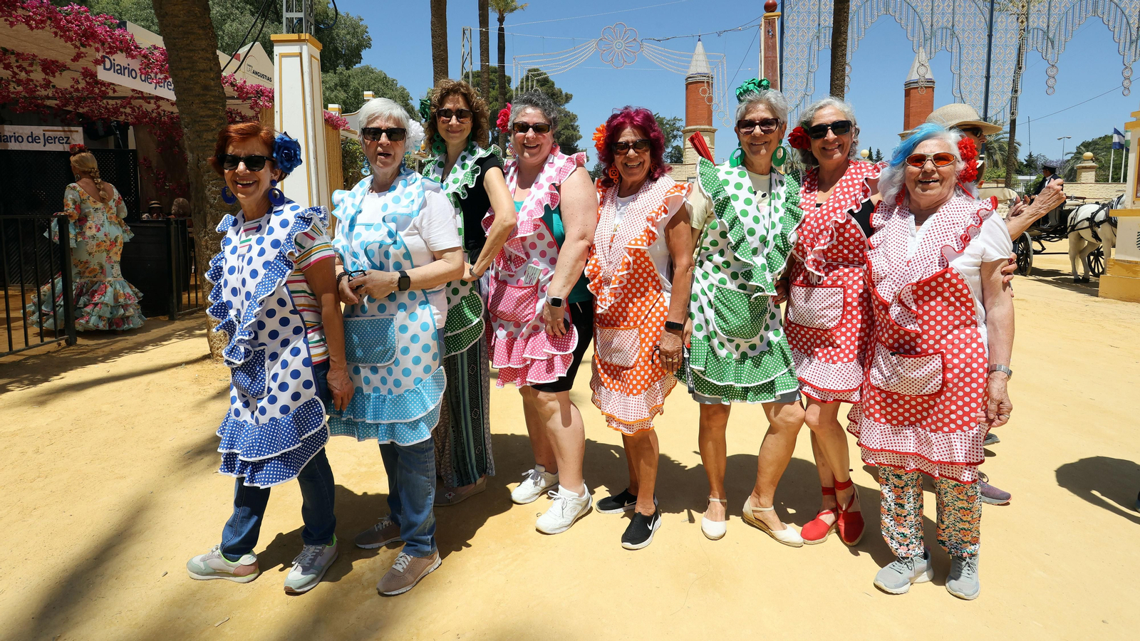 Búscate en las imágenes del Jueves en la Feria de Jerez 2023