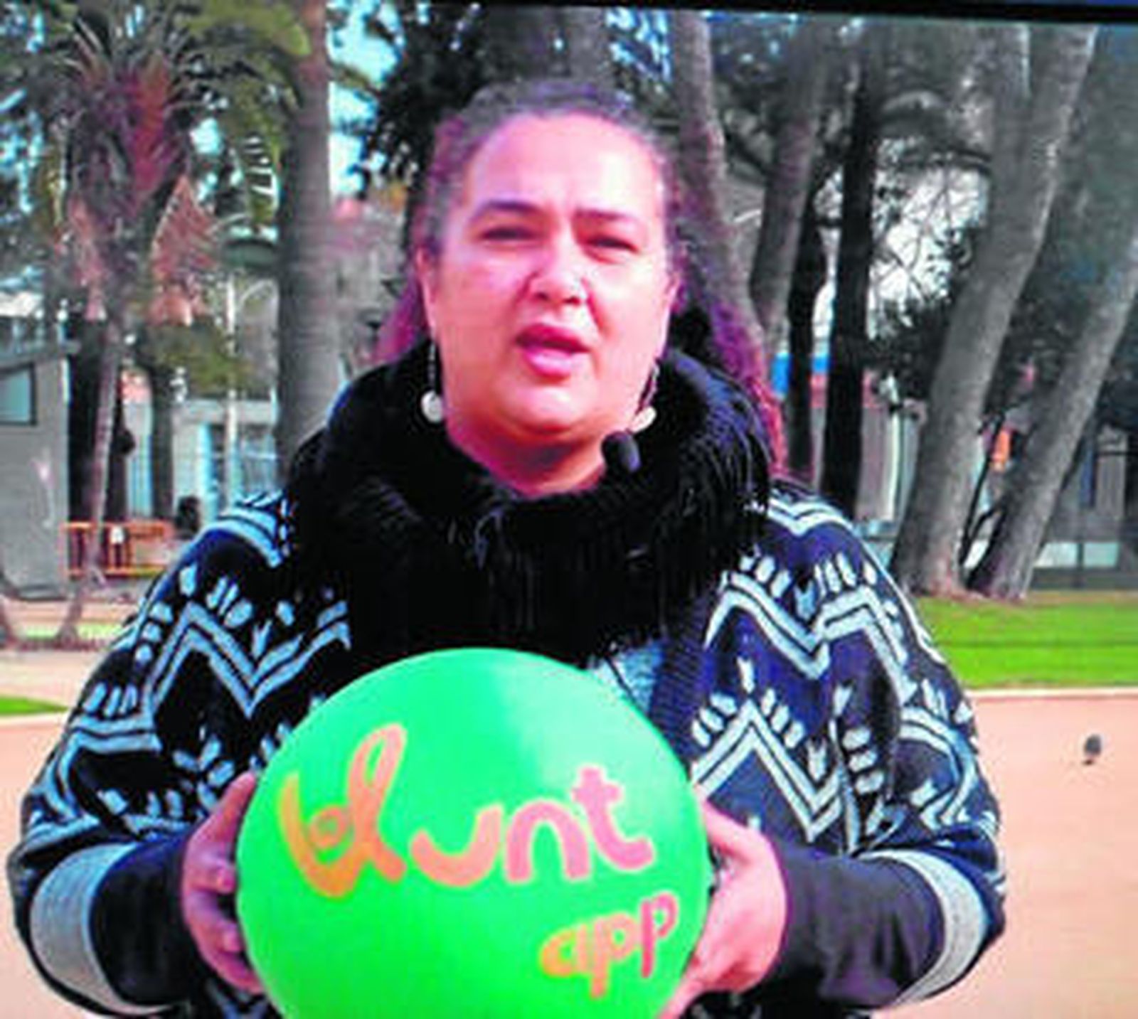 Imagen del vídeo promocional de la aplicación.