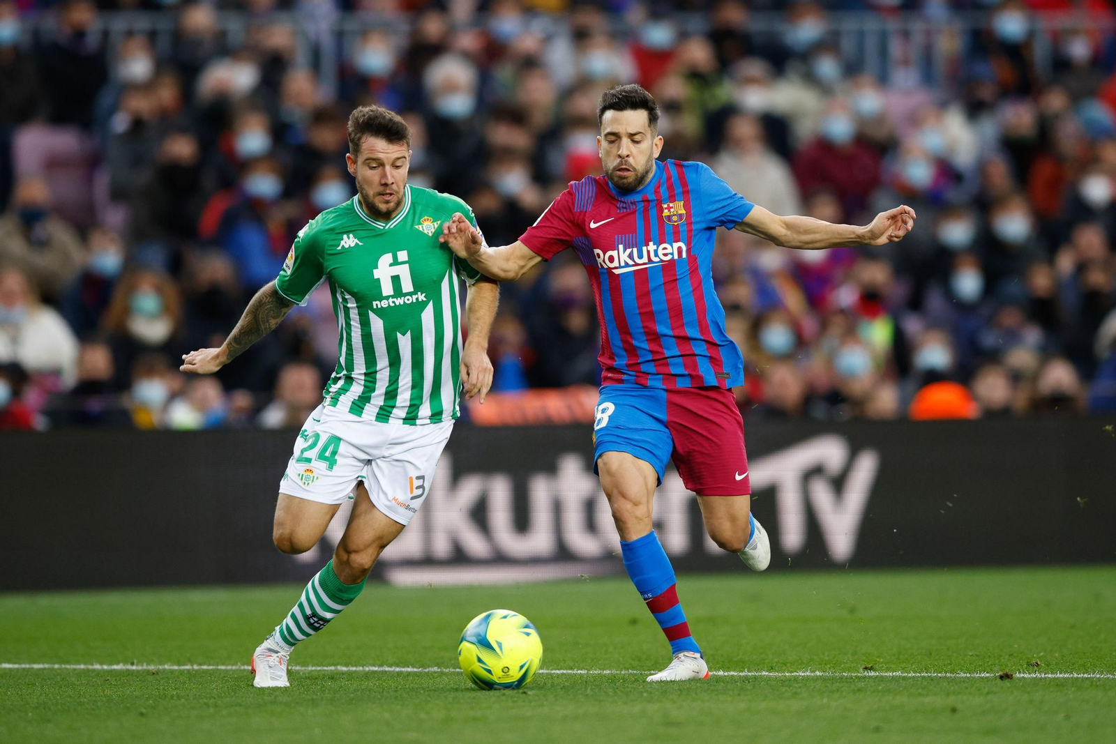 Las fotos del Barcelona-Betis