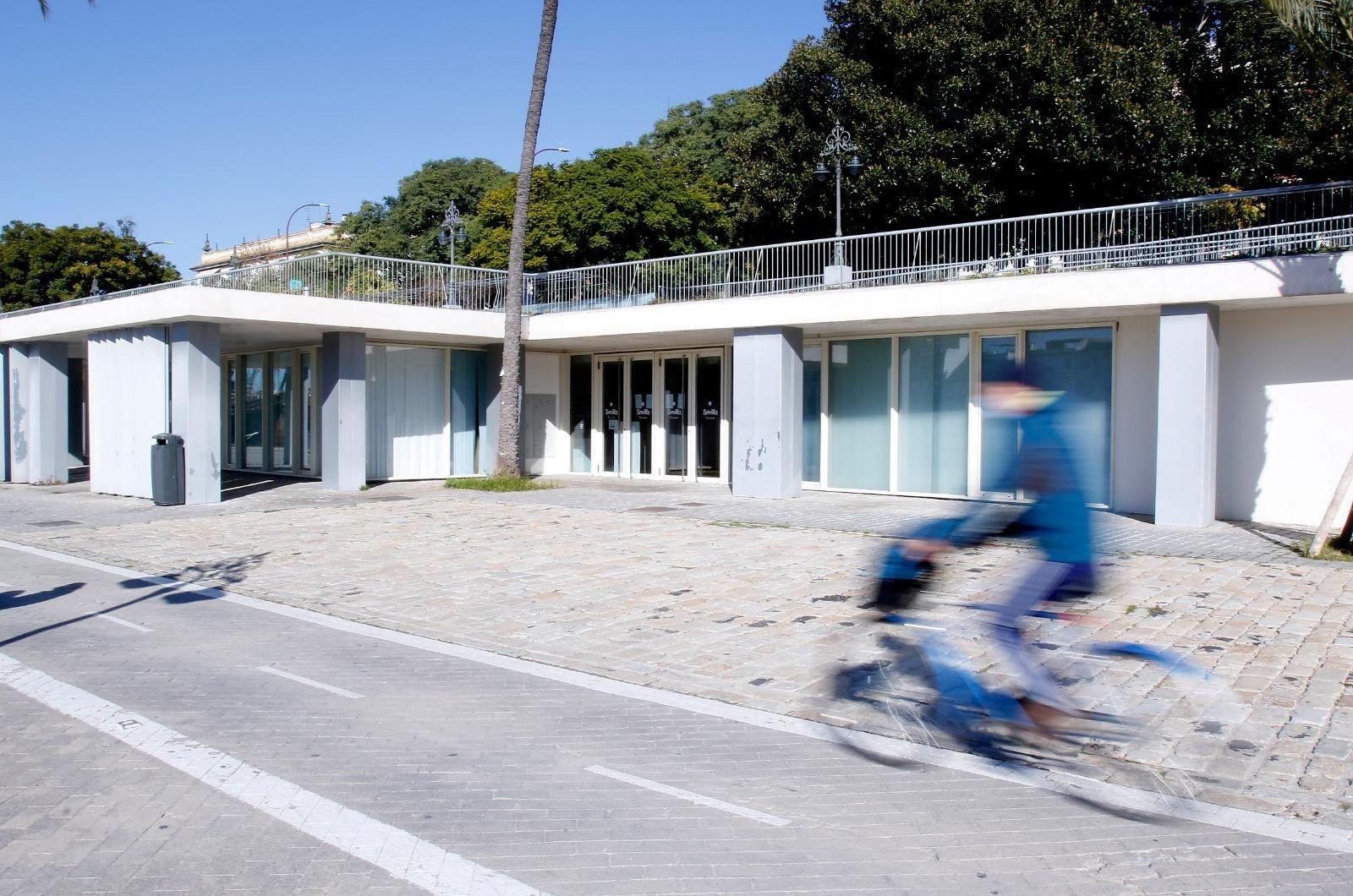 La nueva sede de la Policía Turística, sin ningún distintivo ni rótulo que indique la existencia de una comisaría.