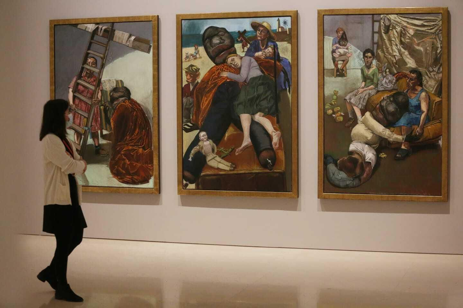 Exposición 'Paula Rego' en e Museo Picasso de Málaga.