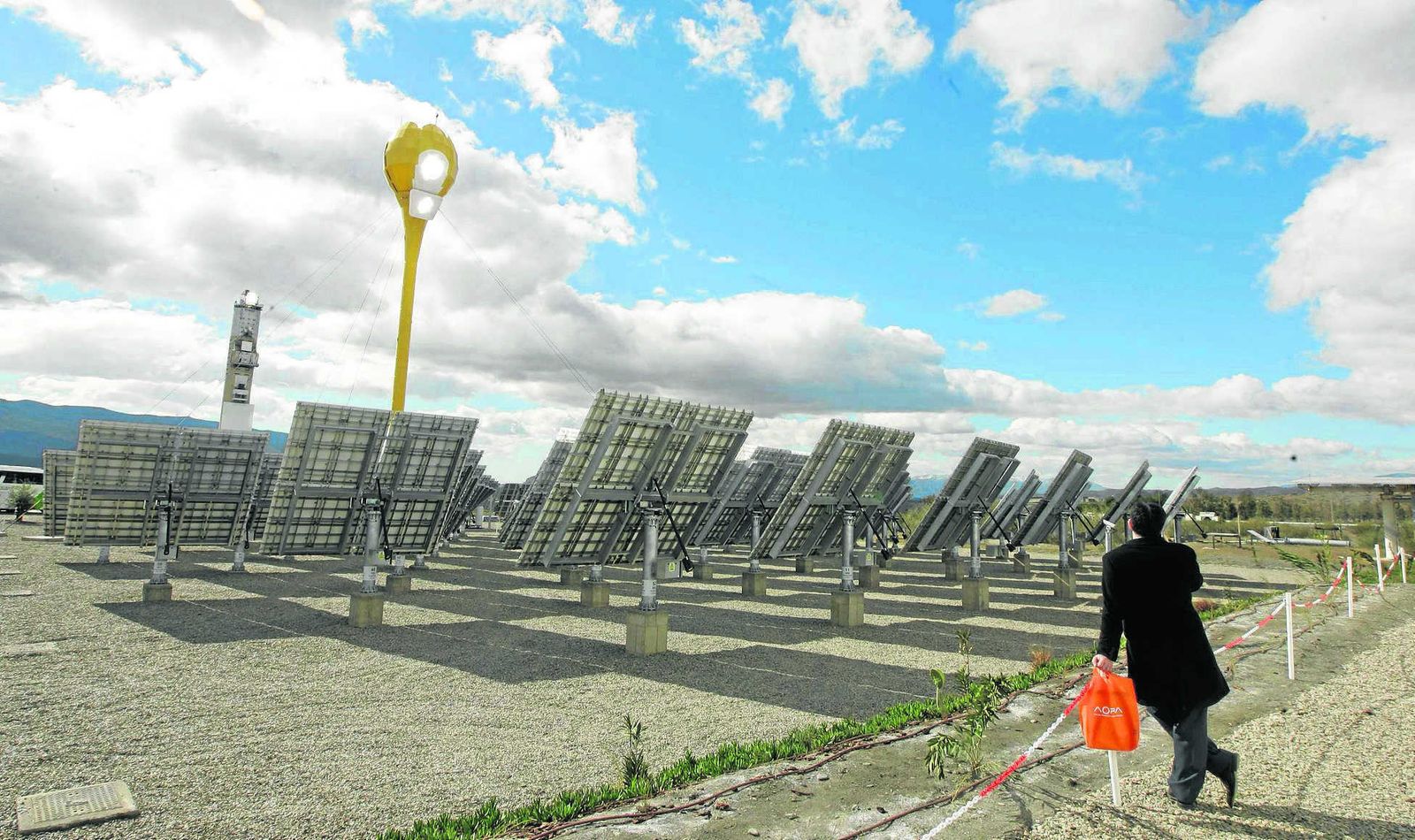 Imagen de archivo de la Plataforma Solar de Almería, en Tabernas.