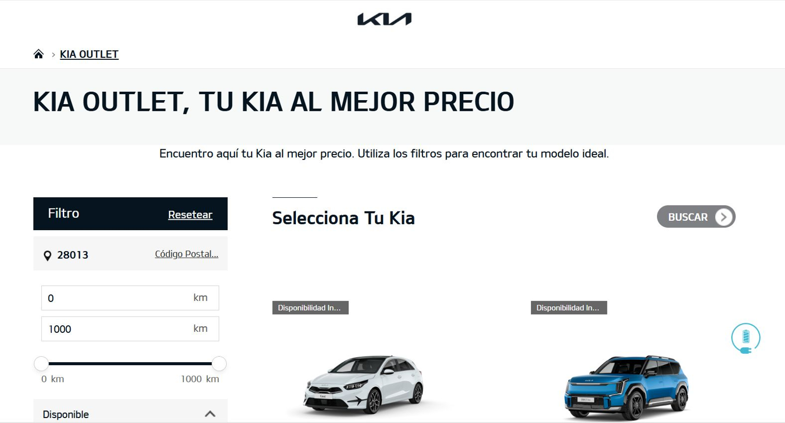 Se pone en marcha Kia Outlet, una plataforma online para hacer más fáciles las compras Se pone en marcha Kia Outlet, una plataforma online para hacer más fáciles las compras